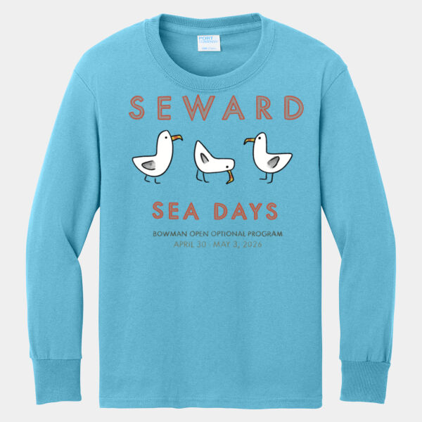 Port & Co™ Youth Long Sleeve Core Cotton Tee Thumbnail